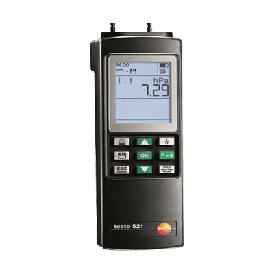 Testo 521-2 Differential Pressure Measuring Instrument