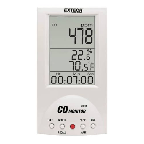 Extech CO50 Carbon Monoxide Meter