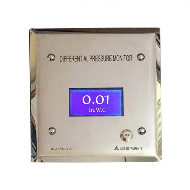 Ace AI-DP1-LCD Differential Pressure Indicator