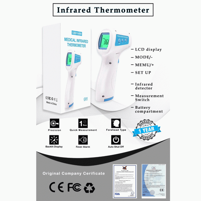 Non Contact Body Infrared Thermometer