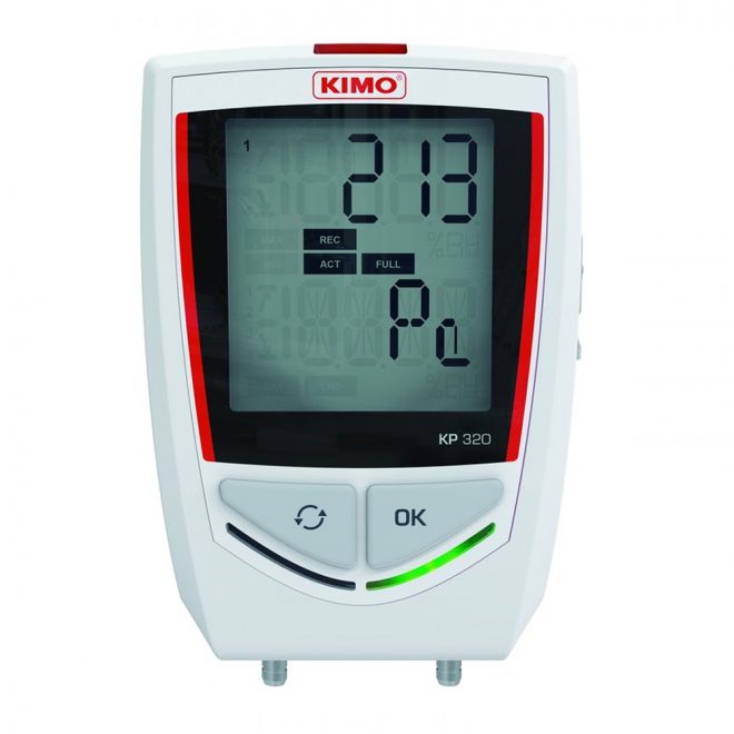 Kimo KP 320 Bluetooth Differential Pressure Data Logger