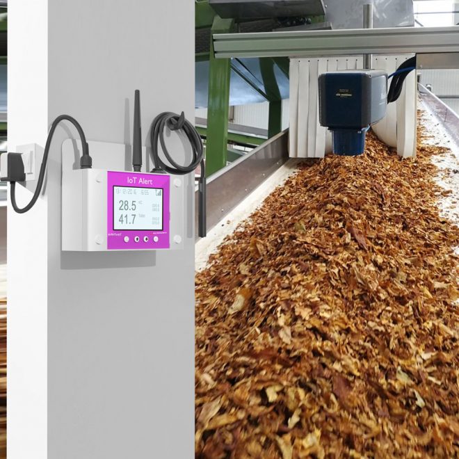 Tobacco Storage Temperature and Humidity Monitoring System