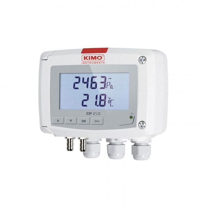 Kimo CP 210 Temperature and Differential Pressure Transmitter