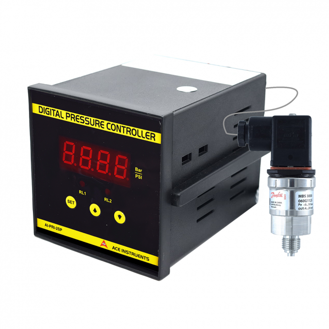 Pressure Controller With Transmitter