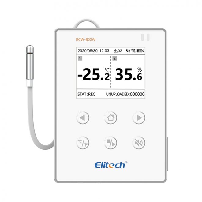 Real Time Temperature and Humidity Datalogger